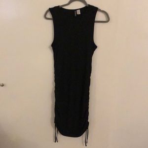 H&M side scrunch dress